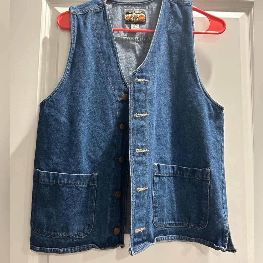 Vintage Denim Vest